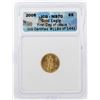 Image 1 : 2005 $5 American Gold Eagle Coin ICG MS70
