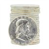 Image 1 : Roll of (20) 1963-D Brilliant Uncirculated Franklin Half Dollar Silver Coins