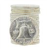 Image 2 : Roll of (20) 1963-D Brilliant Uncirculated Franklin Half Dollar Silver Coins