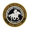 Image 2 : .999 Silver Palms A Maloof Casino Resort $10 Casino Gaming Token Limited Edition