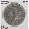 Image 1 : 1970 Norway KM 414 25 Kroner Coin