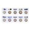 Image 2 : Lot of (10) 1881-S $1 Morgan Silver Dollar Coins PCGS MS64