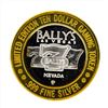 Image 1 : .999 Silver Ballys Las Vegas $10 Casino Gaming Token Limited Edition