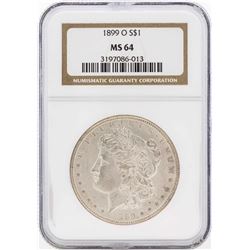 1899-O $1 Morgan Silver Dollar Coin NGC MS64