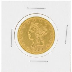 1880 $10 Liberty Head Eagle Gold Coin