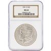 Image 1 : 1901-O $1 Morgan Silver Dollar Coin NGC MS64