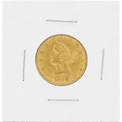 1898-S $5 Liberty Head Half Eagle Gold Coin
