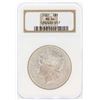 Image 1 : 1887 $1 Morgan Silver Dollar Coin NGC MS64