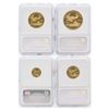 Image 2 : 2004-W American Gold Eagle Proof Gold Coin Set NGC PF70 Ultra Cameo
