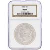 Image 1 : 1885 $1 Morgan Silver Dollar Coin NGC MS64