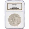 Image 1 : 1899-O $1 Morgan Silver Dollar Coin NGC MS64