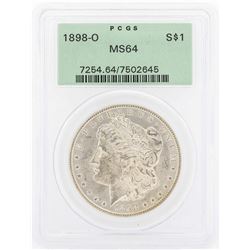 1898-O $1 Morgan Silver Dollar Coin PCGS MS64
