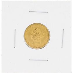 1853 $2 1/2 Indian Head Quarter Eagle Gold Coin