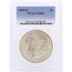 1899-O $1 Morgan Silver Dollar Coin PCGS MS64