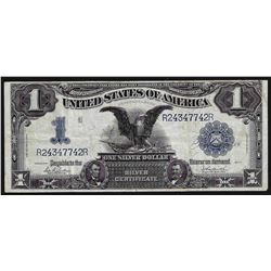 1899 $1 Black Eagle Silver Certificate Note