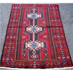 Delightful Handmade Persian Assad-Abad Hamedan Rug