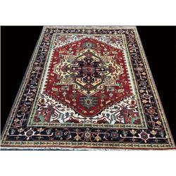 Remarkably Lustrous High quality Heriz-Serapi design Rug