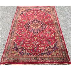 Rare Lustrous High quality Royal Persian Tehran Rug