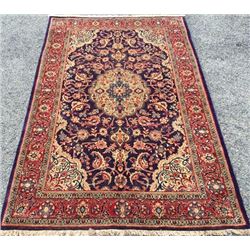 Captivating Rare Lustrous Handmade High quality Royal Persian Tehran Rug