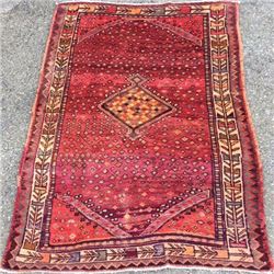 Darling, Unique design and decorative vintage Koliyaee Bibi-Baft Rug