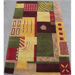 Colorful High Quality handmade Abstract Designh Gabbeh Rug
