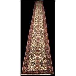 Authentic Persian 26' Runner, Extremely Rare