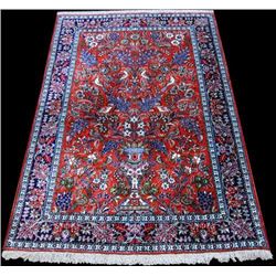 Investment Quality Pure Silk On Silk Persian Qum