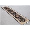 Image 1 : Gorgeously Contrasted Dark Toned Tabriz Design Runner