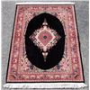Image 1 : EXCEPTIONAL COLORS FINE PARTSILK PERSIAN TABRIZ RUG