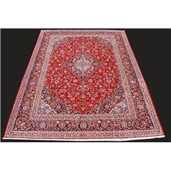 Beautiful Handmade Persian Kashan Area Rug