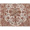 Image 2 : Silk Highlighted Hand Woven Creme Tabriz Design Rug