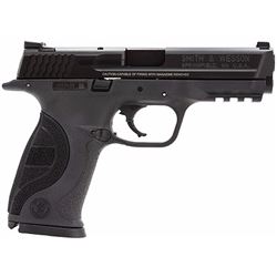 Smith & Wesson 178035 M& P 9mm Pro DAO 9mm 4.25" 17+1 Black Interchangeable Backstrap Grip Black