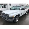 Image 1 : 2001 DODGE RAM 1500 PU, WHITE, VIN # 1B7HC16X41S277227