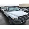 Image 2 : 2001 DODGE RAM 1500 PU, WHITE, VIN # 1B7HC16X41S277227