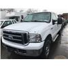 Image 1 : 2006 FORD F-250 XL SUPER DUTY, PU, WHITE, VIN # 1FTSX21596EB16996