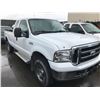 Image 2 : 2006 FORD F-250 XL SUPER DUTY, PU, WHITE, VIN # 1FTSX21596EB16996