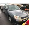 Image 2 : 2004 CHEVROLET MALIBU VIN 1G1ZS52F14F224485