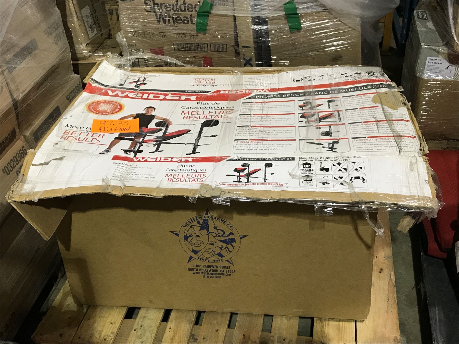 Weider Pro 256 Bench