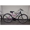 Image 2 : 2 BIKES: YELLOW VELO SPORT MOUNTAIN BIKE & PINK SUPERCYCLE MOUNTAIN BIKE