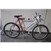 Image 2 : 2 BIKES: SILVER HUFFY STUNT BIKE & WHITE PEUGEOT FRONT SUSPENSION MOUNTAIN BIKE