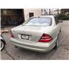 Image 3 : 2001 MERCEDES S600, 4 DOOR SEDAN, GREY, VIN # WDBNG78J91A183657