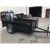 Image 2 : 2017 10FT UTILITY TRAILER, BLACK, VIN # LN5MFE