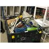 Image 1 : BIN OF ELECTRICAL  BALLAST, WIRE & TOOLS ( BIN NOT IN SALE )