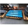 Image 1 : PALLET OF 4 BLUE PALLETS RACKING SECTION DIVIDERS