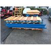 Image 1 : 2 PALLETS OF ASSORTED 8FT PALLET RACKING UPRIGHTS & CROSSBARS