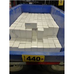 Bin w/ ~200 Amphenol FSL/LDF4 Compression Connectors