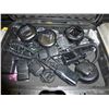 Image 1 : Vertex 2-way Radio Pkg - (5) Radios, (4) Chest Mics, (3) Chargees in Hardened Case