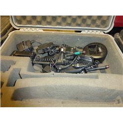 Vertex 2-way Radio Pkg - (3) Radios, (3) Chest Mics, (2) Chargees in Hardened Case