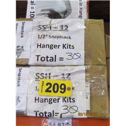 1/2" & 1-5/8" Snap & Butterfly Hangers