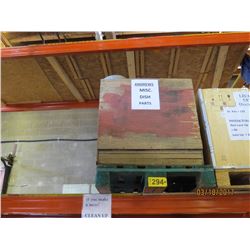 Andrew MW Dish Parts, MW Dish Tarp Springs, Chain Link Fence Post Caps and U-Clamps